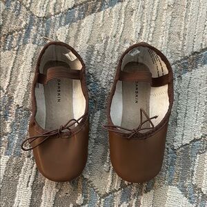 Danskin • brown ballet shoes